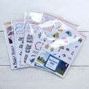 Deco Mis-Fit Grab Bag, Deviant Planner Stickers [Orders of more than 1 pack may receive duplicates]