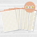 Star Rating Stickers | Reading and Hobby Trackers for Journals & Planners | B-279-283