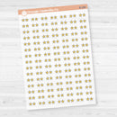 Star Rating Stickers | Reading and Hobby Trackers for Journals & Planners |Clear Matte | B-279-283-CM