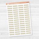 Star Rating Stickers | Reading and Hobby Trackers for Journals & Planners |Clear Matte | B-279-283-CM
