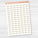 Star Rating Stickers | Reading and Hobby Trackers for Journals & Planners | B-284-287
