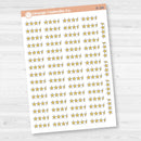 Star Rating Stickers | Reading and Hobby Trackers for Journals & Planners | B-284-287