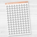 Warning Stickers | Alert Icon Planner Labels | Important Symbol Stickers | I-187