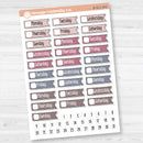 Flag Date Covers | Planner Stickers for Weekly Planning | F18 | B-811