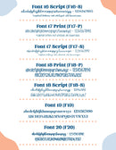 Custom Script Planner Sticker | Choose Font, Color, Material | *1 word/phrase per sheet* | customscript | hobocustom