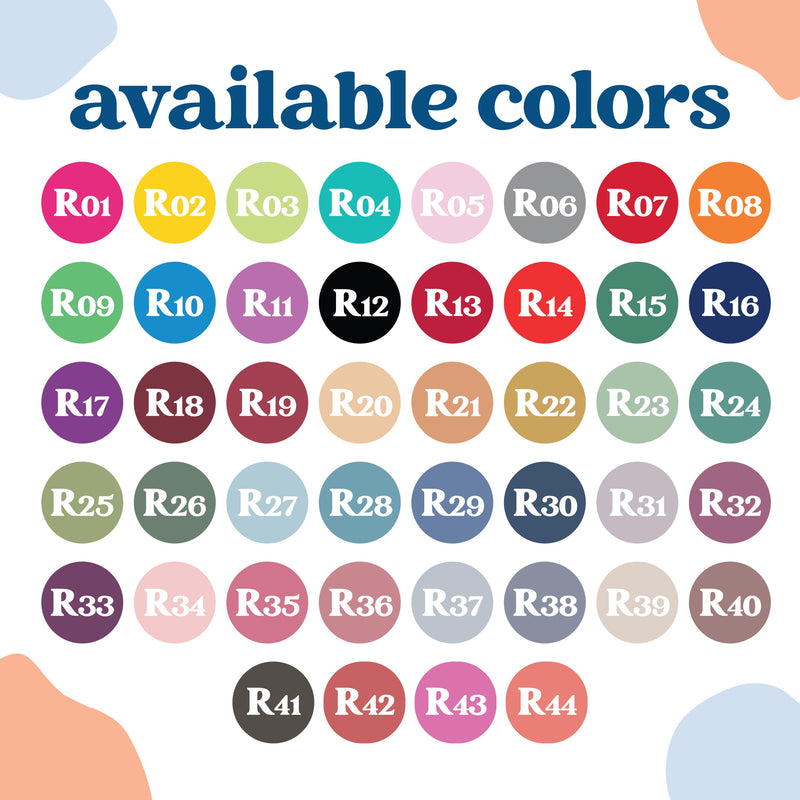 Hobonichi Cousin Custom Script Sticker | Matches 2024 Kits F16 | *NEW* Larger Sheet Size | 1 Word/Phrase per Sheet | CustomF16-Hobo