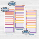 Purple Halloween Kit | 7x9 Erin Condren Daily Duo Planner Kit Stickers | Gone Batty | KIT-408-M