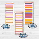 Purple Halloween Kit | A5 Plum Daily Planner Kit Stickers | Gone Batty | KIT-408-N