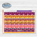 Purple Halloween Kit | Laurel Denise Pop-Up Planner Kit Stickers | Gone Batty | KIT-408-RA