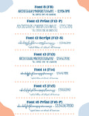 NEW Custom Header Script Planner Sticker | Clear Matte | Choose Your Font & Color | * 1 Word/Phrase per sheet* | customheader-cm