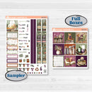 Autumn Reading Kit | Hobonichi Cousin Weekly & Daily Planner Kit Stickers | Reading Season | KIT-409-E