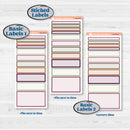 Autumn Reading Kit | 7x9 Erin Condren Daily Duo Planner Kit Stickers | Reading Season | KIT-409-M