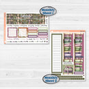 Autumn Reading Kit | 7x9 Plum Monthly & Dashboard Planner Kit Stickers | Reading Season | KIT-409-T