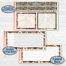 Autumn Reading Kit | 8.5x11 Plum Monthly & Dashboard Planner Kit Stickers | Reading Season | KIT-409-U