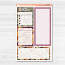 Autumn Reading Kit | A5 Erin Condren Monthly Dashboard Sticker Kit | 2025-2026 Planners | Reading Season | KIT-409-VA