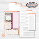 Autumn Reading Kit | A5 Erin Condren Monthly Dashboard Sticker Kit | 2025-2026 Planners | Reading Season | KIT-409-VA