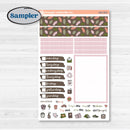 Autumn Floral Kit | A5 Compact Vertical Planner Kit Stickers for Erin Condren | Pumpkin Petals | KIT-410-G