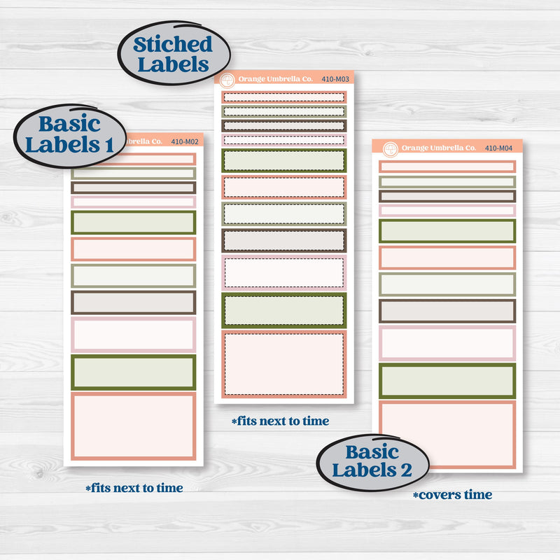 Autumn Floral Kit | 7x9 Erin Condren Daily Duo Planner Kit Stickers | Pumpkin Petals | KIT-410-M