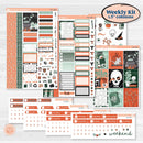 Spooky Halloween Kit | Weekly Sticker Kit for Vertical Planners like Erin Condren | Witch’s Brew | KIT-411-A