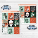 Spooky Halloween Kit | Weekly Sticker Kit for Vertical Planners like Erin Condren | Witch’s Brew | KIT-411-A