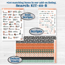 Spooky Halloween Kit | Hobonichi Cousin Weekly & Daily Planner Kit Stickers | Witch’s Brew | KIT-411-E