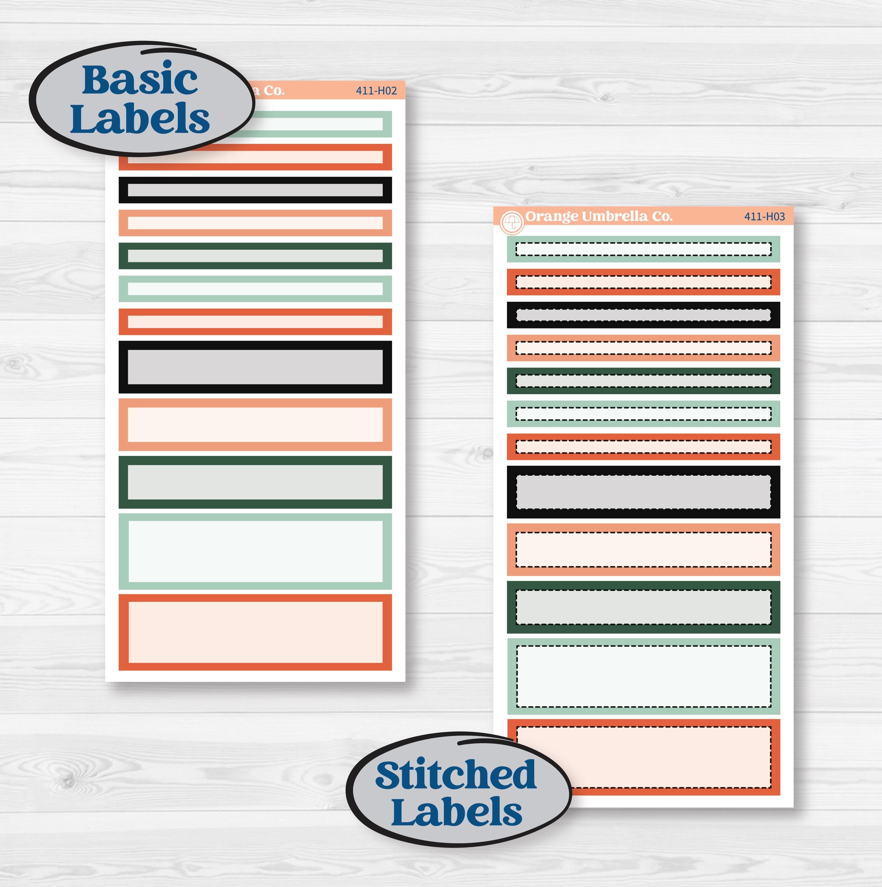 Spooky Halloween Kit | 7x9 Compact Vertical Planner Kit Stickers | Witch’s Brew | KIT-411-H