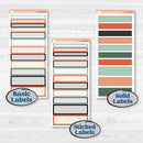 Spooky Halloween Kit | 7x9 Plum Daily Planner Kit Stickers | Witch’s Brew | KIT-411-P