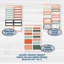 Spooky Halloween Kit | 7x9 Plum Daily Planner Kit Stickers | Witch’s Brew | KIT-411-P