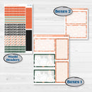 Spooky Halloween Kit | 7x9 Plum Daily Planner Kit Stickers | Witch’s Brew | KIT-411-P