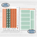 Spooky Halloween Kit | 7x9 Plum Daily Planner Kit Stickers | Witch’s Brew | KIT-411-P