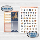 Chicken Planner Kit | Weekly Add-On Planner Kit Stickers | What the Flock | KIT-412-B