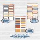 Chicken Planner Kit | A5 Compact Vertical Planner Kit Stickers for Erin Condren | What the Flock | KIT-412-G