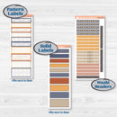 Chicken Planner Kit | A5 Daily Duo Planner Kit Stickers | What the Flock | KIT-412-L