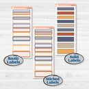 Chicken Planner Kit | A5 Plum Daily Planner Kit Stickers | What the Flock | KIT-412-N