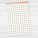 Star Rating Stickers | Reading and Hobby Trackers for Journals & Planners |Clear Matte | B-279-283-CM