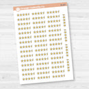 Star Rating Stickers | Reading and Hobby Trackers for Journals & Planners | B-284-287
