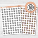 No Drinking Stickers | No Alcohol Day Beer Icons | Health & Wellness Planner Stickers | I-181
