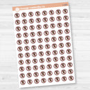 No Coffee Stickers | No Caffeine Day Planner Icons | Health & Wellness Stickers | I-183