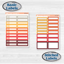 Thanksgiving Autumn Kit | Weekly Add-On Labels Planner Kit Stickers | Gobble | KIT-413-C