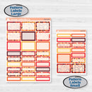 Thanksgiving Autumn Kit | Weekly Add-On Labels Planner Kit Stickers | Gobble | KIT-413-C