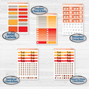 Thanksgiving Autumn Kit | Weekly Add-On Labels Planner Kit Stickers | Gobble | KIT-413-C