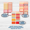 Thanksgiving Autumn Kit | A5 Daily Duo Planner Kit Stickers | Gobble | KIT-413-L