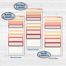 Thanksgiving Autumn Kit | 7x9 Erin Condren Daily Duo Planner Kit Stickers | Gobble | KIT-413-M