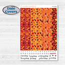 Thanksgiving Autumn Kit | 7x9 Erin Condren Daily Duo Planner Kit Stickers | Gobble | KIT-413-M