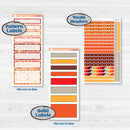 Thanksgiving Autumn Kit | 7x9 Erin Condren Daily Duo Planner Kit Stickers | Gobble | KIT-413-M