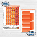 Thanksgiving Autumn Kit | A5 Plum Daily Planner Kit Stickers | Thanksgiving Autumn Kit | KIT-413-N