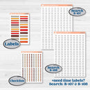 Thanksgiving Autumn Kit | Laurel Denise Pop-Up Planner Kit Stickers | Gobble | KIT-413-RA