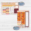 Thanksgiving Autumn Kit | A5 Plum Monthly & Dashboard Planner Kit Stickers | Gobble | KIT-413-S