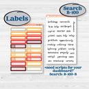 Thanksgiving Autumn Kit | 7x9 Erin Condren Life Planner Monthly & Dashboard Sticker Kit | 2024-2025 Planners | Gobble | KIT-413-W