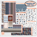 Patterned Boho Sticker Kit | Weekly Add-On Planner Kit Stickers | Katie | KIT-414-B
